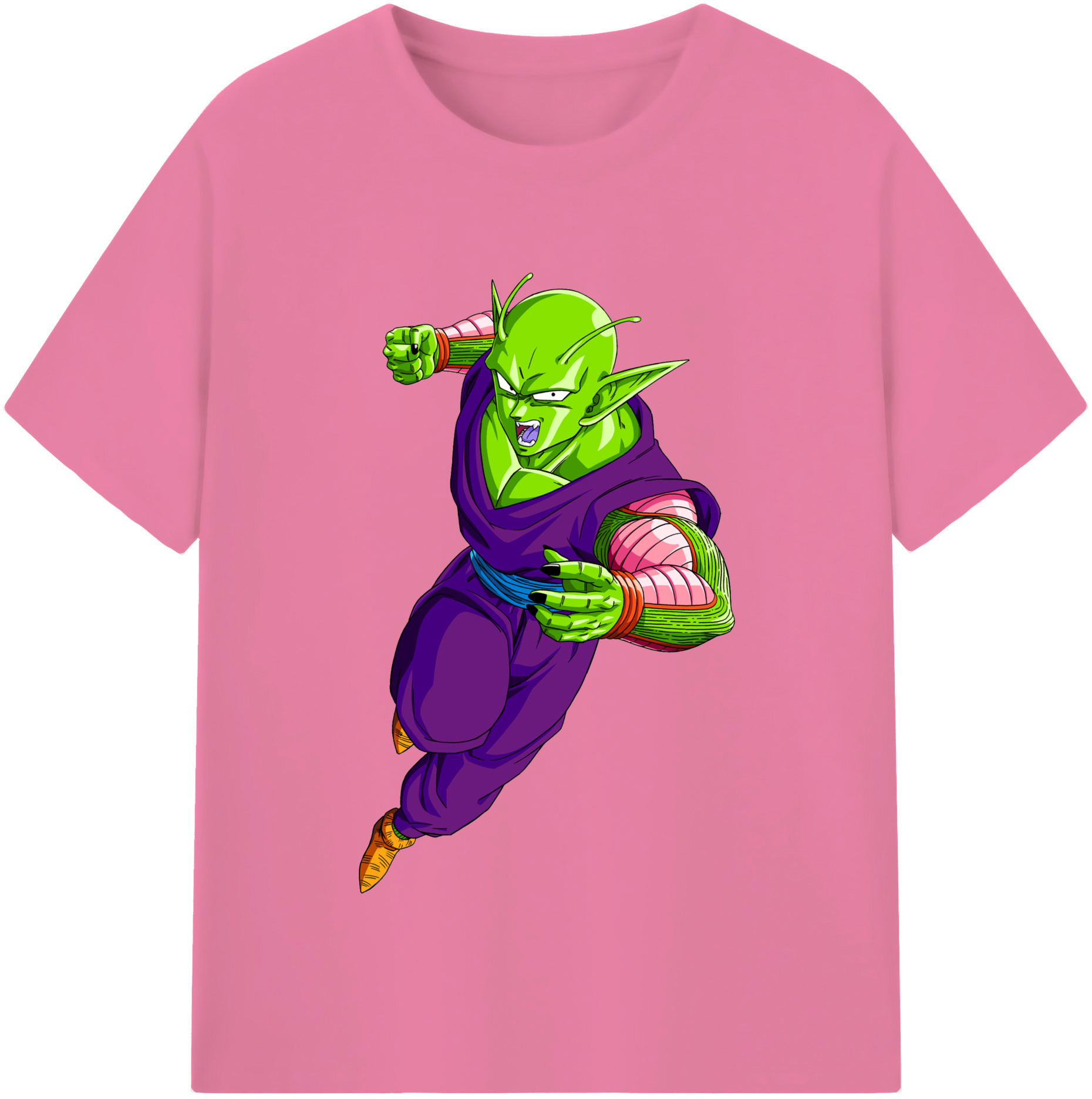 （画像用） ドラゴンボール ピッコロ DRAGON BALL Piccolo 綿100％半袖Tシャツ（フロントプリント）